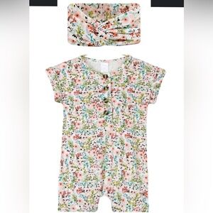 Lou Lou & Company Millie Romper & twist headband